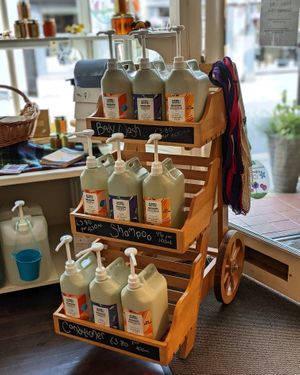 Did you know we refill?  at Wholesome Bee in Settle