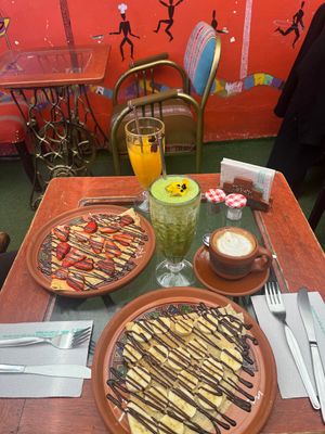 Frühstück 🤤  at Creperia La Boheme in Cusco