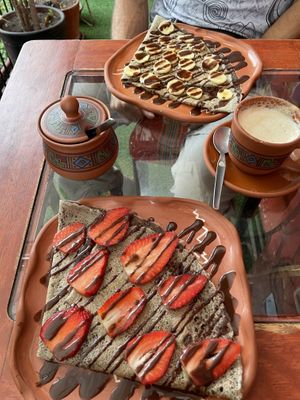   at Creperia La Boheme in Cusco