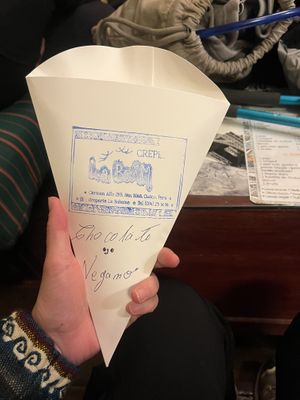   at Creperia La Boheme in Cusco