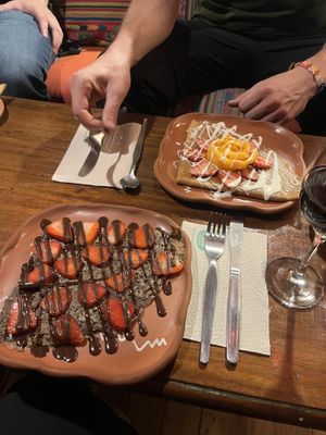   at Creperia La Boheme in Cusco