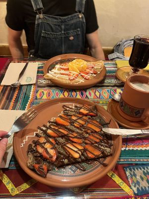   at Creperia La Boheme in Cusco