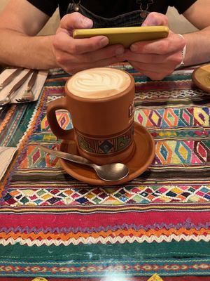   at Creperia La Boheme in Cusco