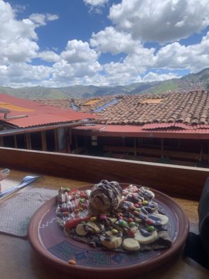   at Creperia La Boheme in Cusco