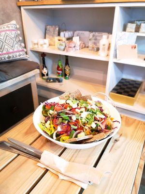 Salad at La Dulce Boutique in Gran Canaria