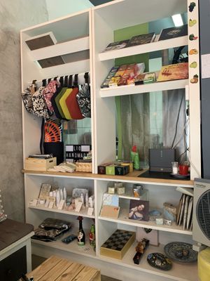 small store inside at La Dulce Boutique in Gran Canaria