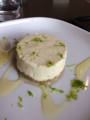 Key lime cake  at Leaf in Haddonfield