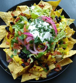 Nachos at Leaf in Haddonfield