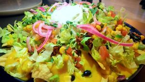 Nachos at Leaf in Haddonfield