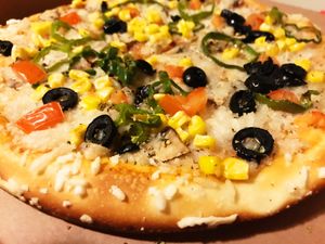 Pizza at Dr. Pizza in Antalya