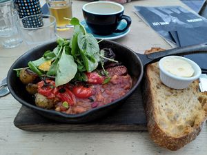 Vegan breakfast (May 2022) at Partisan in York