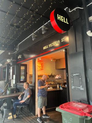   at Hell Pizza in Auckland