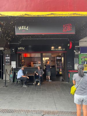   at Hell Pizza in Auckland