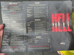   at Hell Pizza in Auckland