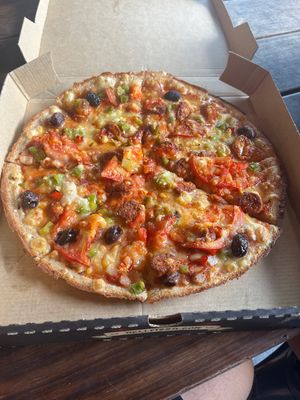 Wrath plant based  at Hell Pizza in Auckland