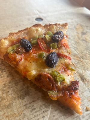 Wrath with “Hot as Hell” chilli level  at Hell Pizza in Auckland