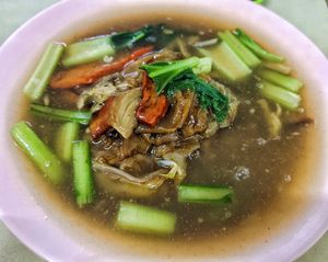 Vegan Hor Fun at Char Ho Fun at Restaurant Kamay in Simpang Ampat