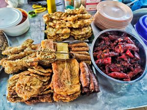 Fried items at Char Ho Fun at Restaurant Kamay in Simpang Ampat