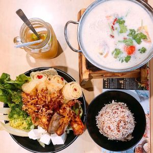 Fish head steamboat at Idealite - Autocity in Perai