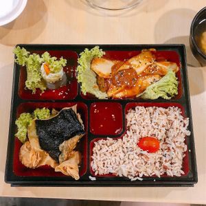 Mushroom bento at Idealite - Autocity in Perai