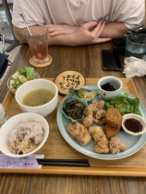 Soy Fried bites  at Medaka Natural Kitchen  in Osaka