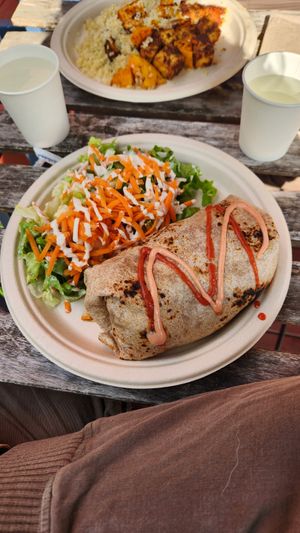 Burrito 🤤 at Karma Road Organic Cafe in New Paltz