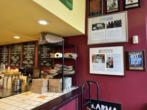   at Karma Road Organic Cafe in New Paltz