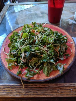 Salad from Karma Road at Karma Road Organic Cafe in New Paltz