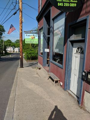 Karma Road storefront at Karma Road Organic Cafe in New Paltz