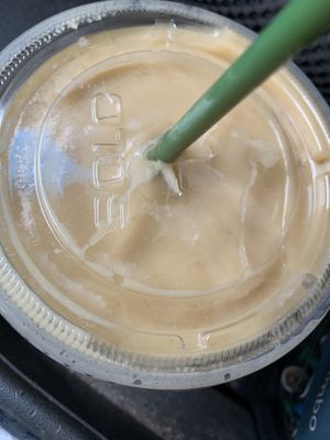 Mango Stinger Smoothie at Karma Road Organic Cafe in New Paltz