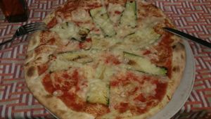 Zucchine Vegan Pizza at Pizza Leggera in Pavia