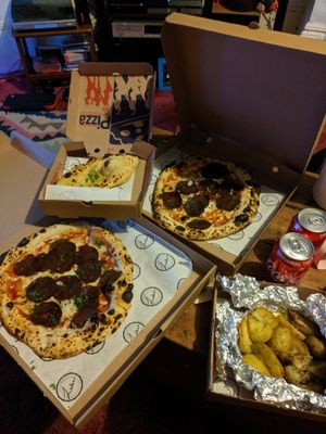 Now on Deliveroo! at Luben's Pizza in Folkestone