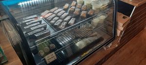 All the bars at the top are vegan at Orchard Lane Coffee House in Folkestone