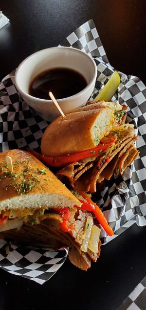 French Dip at Georgetown Liquor Company in Seattle