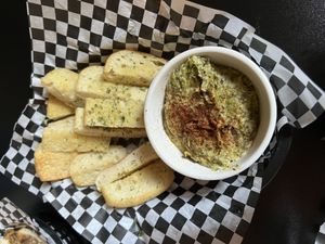 Spinach artichoke dip   at Georgetown Liquor Company in Seattle