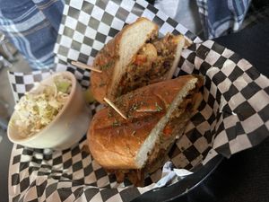 Cheesesteak   at Georgetown Liquor Company in Seattle