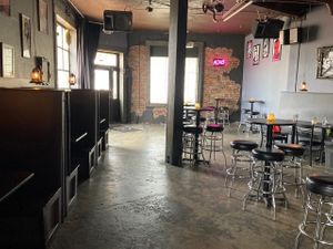 Interior- seating at Georgetown Liquor Company in Seattle