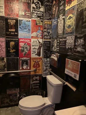 Bathroom  at Georgetown Liquor Company in Seattle