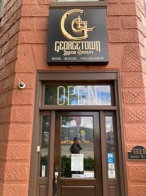 Main entrance  at Georgetown Liquor Company in Seattle