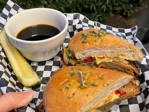 French Dip  at Georgetown Liquor Company in Seattle