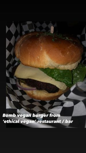 Burger  at Georgetown Liquor Company in Seattle