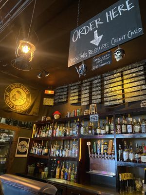 Establishment is Order/Pay First w/Opening Seating  at Georgetown Liquor Company in Seattle