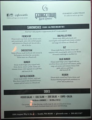   at Georgetown Liquor Company in Seattle