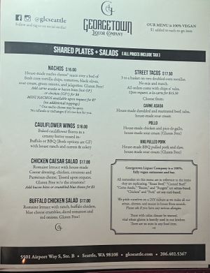   at Georgetown Liquor Company in Seattle