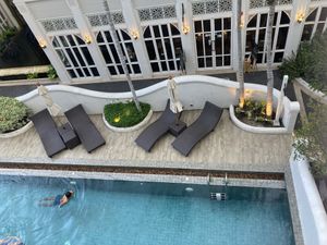 View from our balcony   at Away Chiang Mai Thapae Resort in Chiang Mai