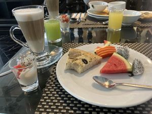 Just some of the breakfast selections   at Away Chiang Mai Thapae Resort in Chiang Mai