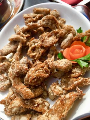 Soy meat for Pékin duck  at Restaurante China Town in Fuerteventura