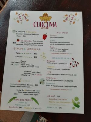 Prices at Curcuma in Guadalajara