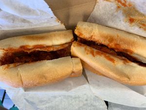 Meatball sub at Vegan International Co in Tampa
