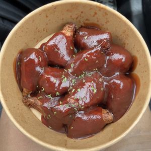 bbq drumsticks   at Vegan International Co in Tampa